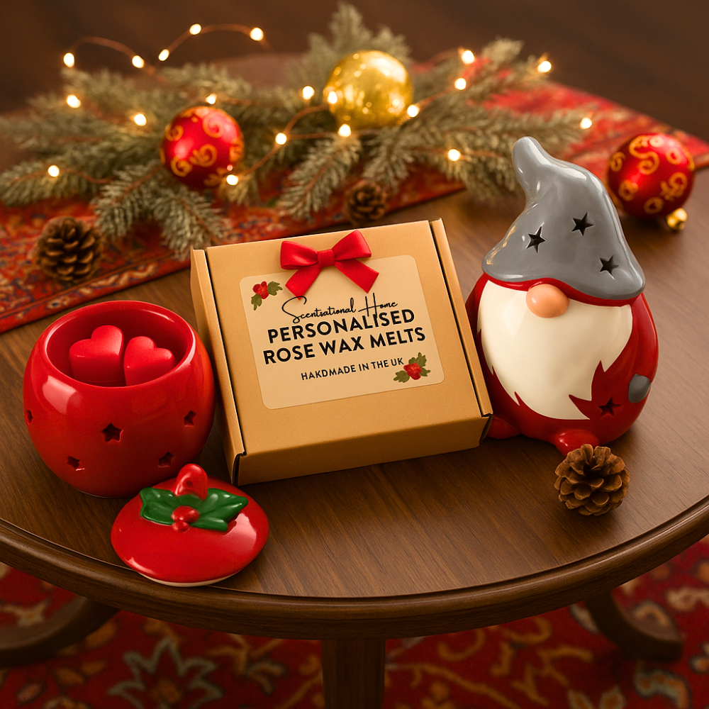 Winter Cherry & Ginger Frosting Personalised Wax Melts: Limited Edition