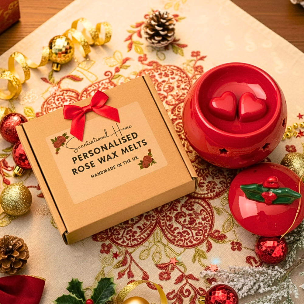 Winter Cherry & Ginger Frosting Personalised Wax Melts: Limited Edition