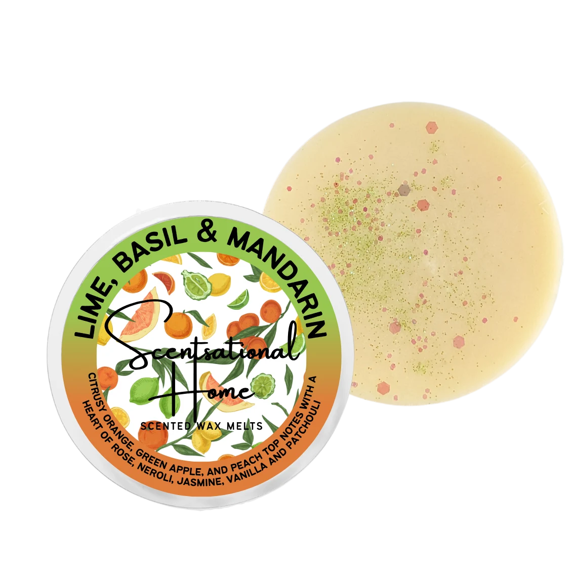 Lime, Basil & Mandarin Wax Melt
