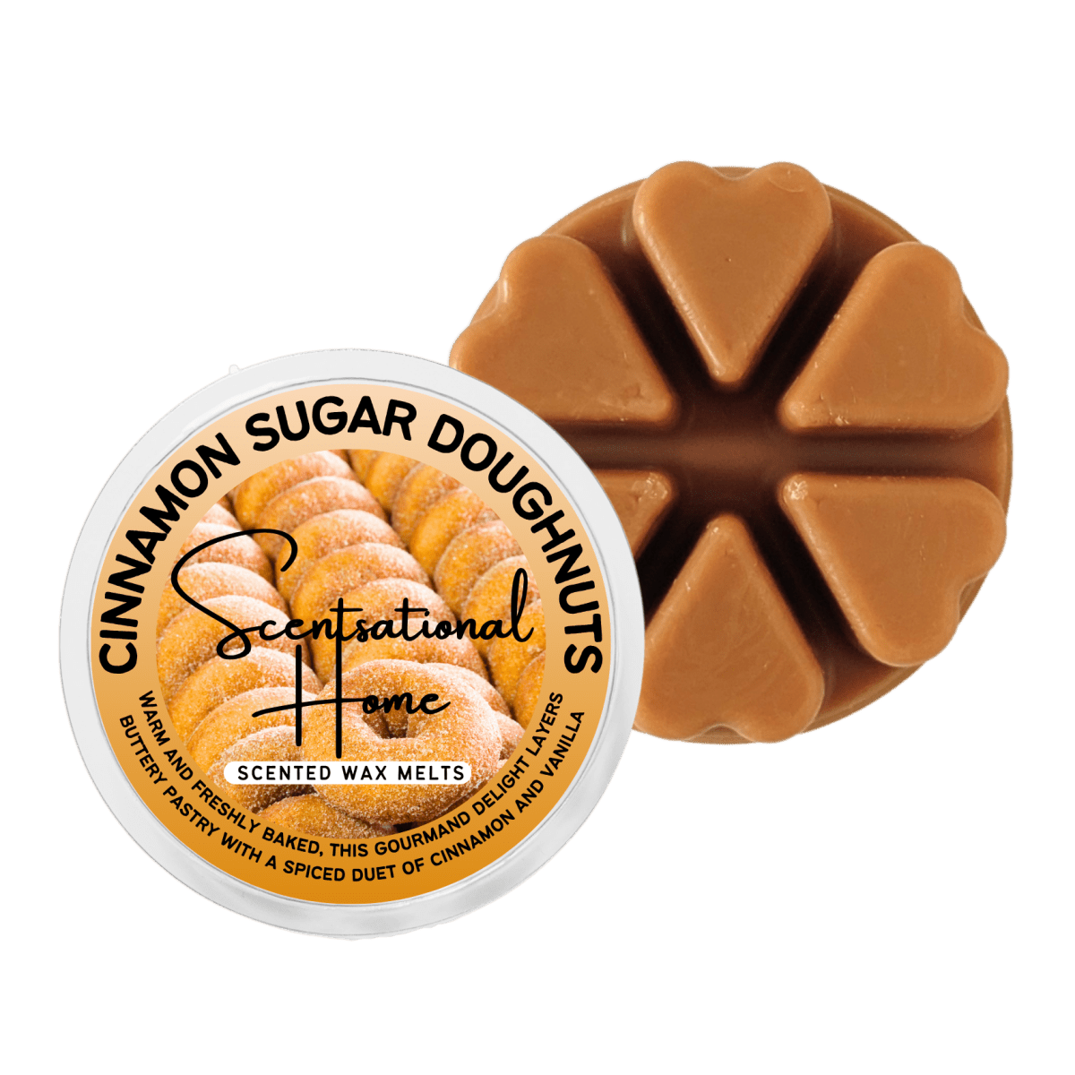 Cinnamon Sugar Doughnuts Wax Melt - Scentsational Home