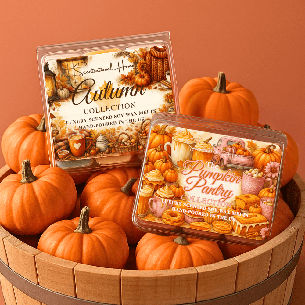 Cosy Season Duo | Autumn & Pumpkin Wax Melt Collection UK - Scentsational Home