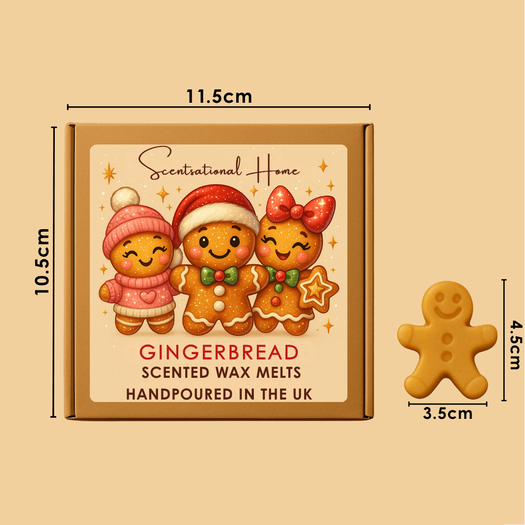 Gingerbread Wax Melts with House Wax Warmer - Scentsational Home