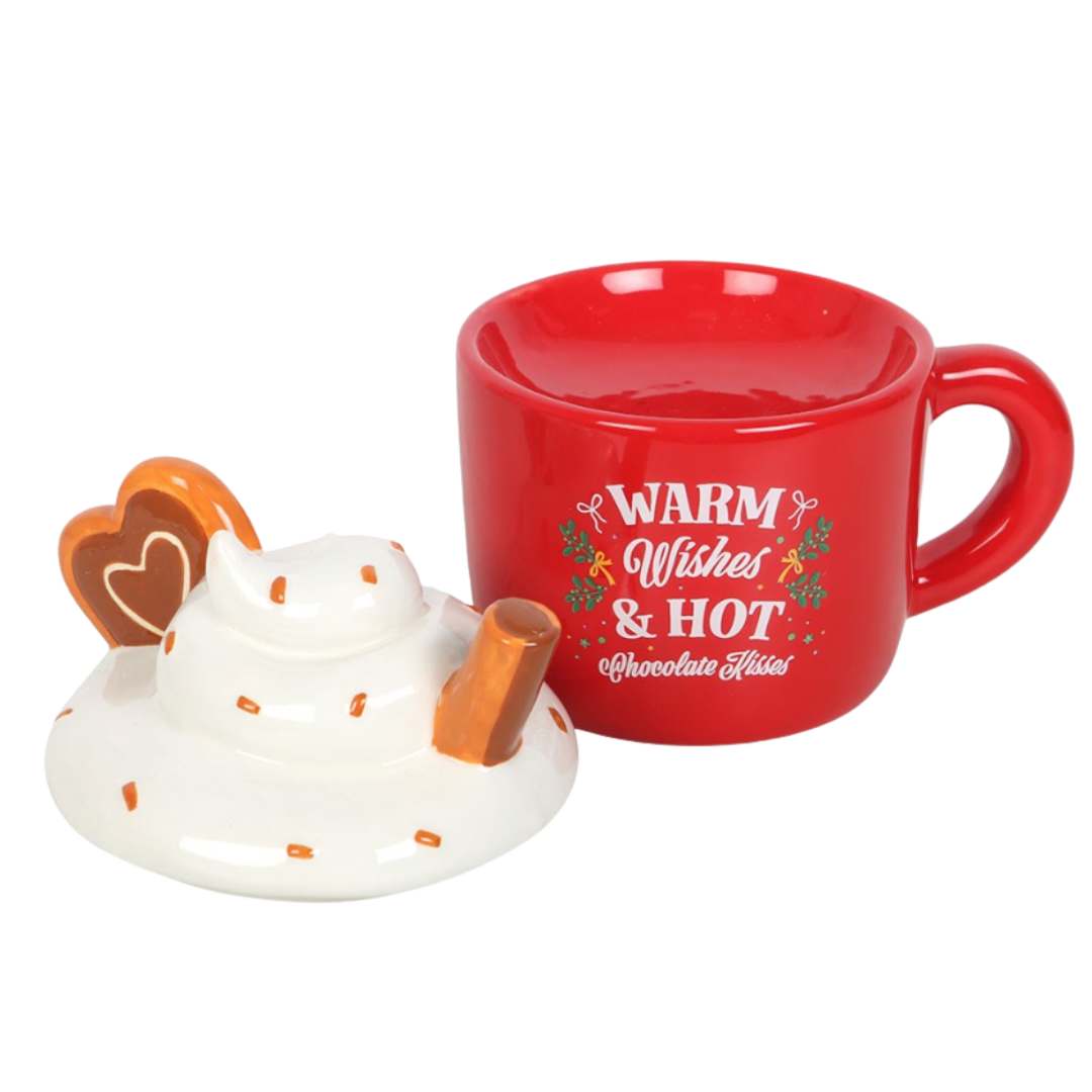 Hot Chocolate Mug Shaped Wax Burner - Scentsational Home