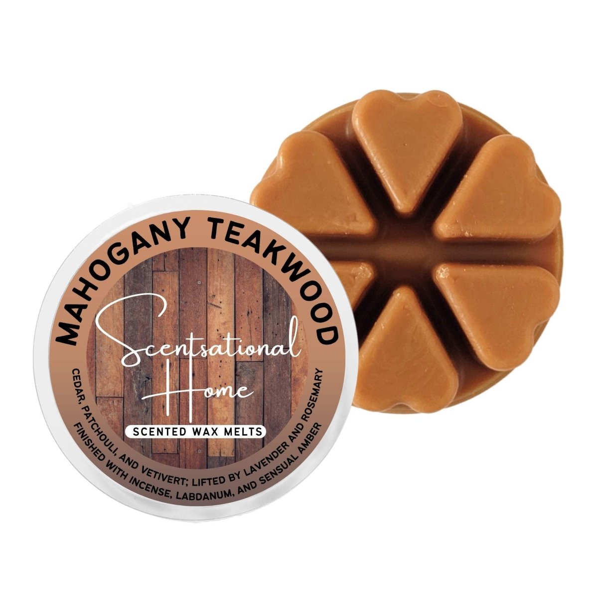 Mahogany Teakwood Wax Melt - Scentsational Home