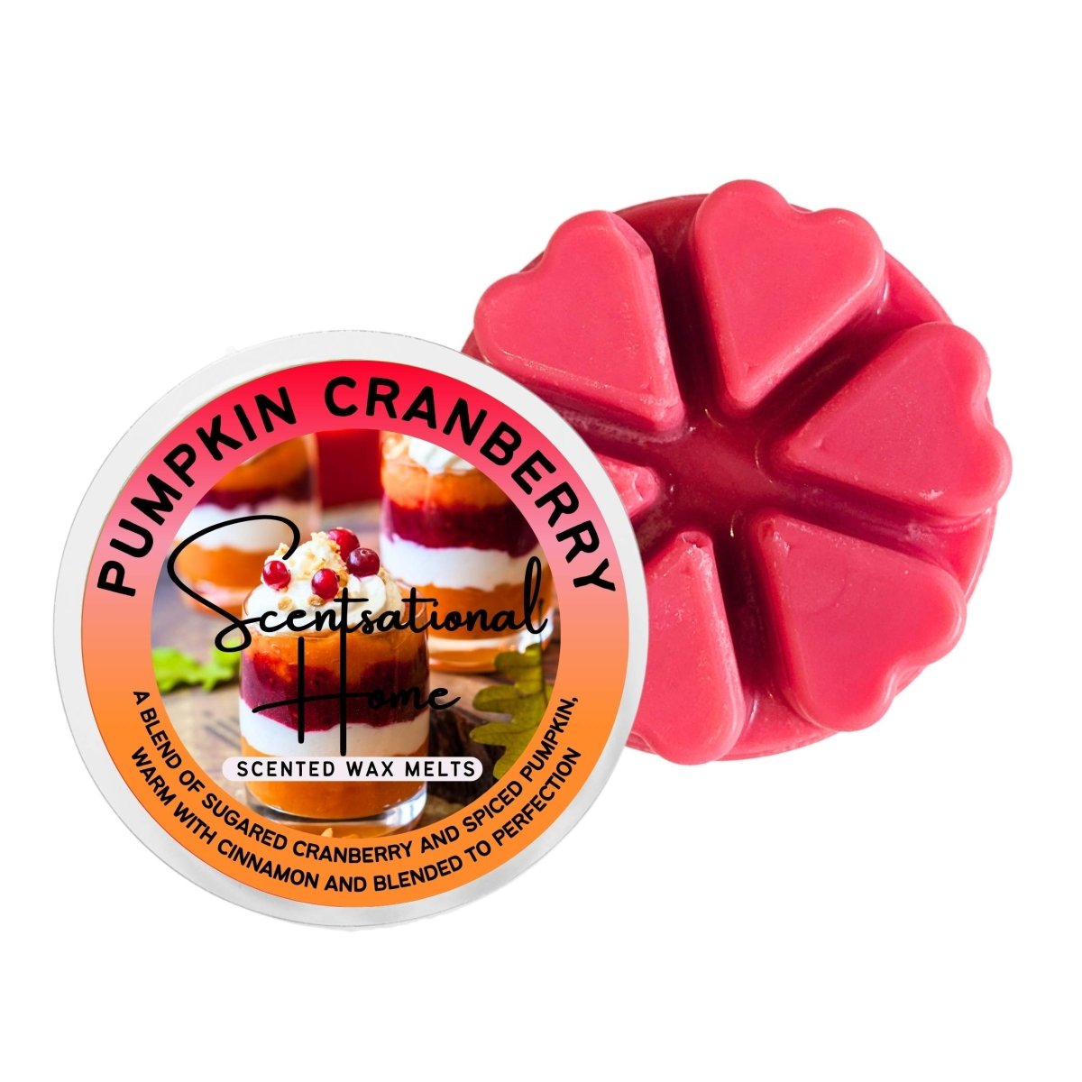 Pumpkin Cranberry Wax Melt - Scentsational Home