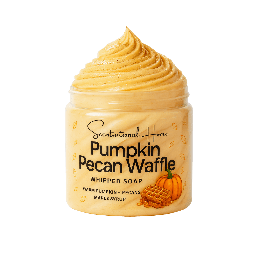 Pumpkin Pecan Waffle Whipped Soap - Scentsational Home