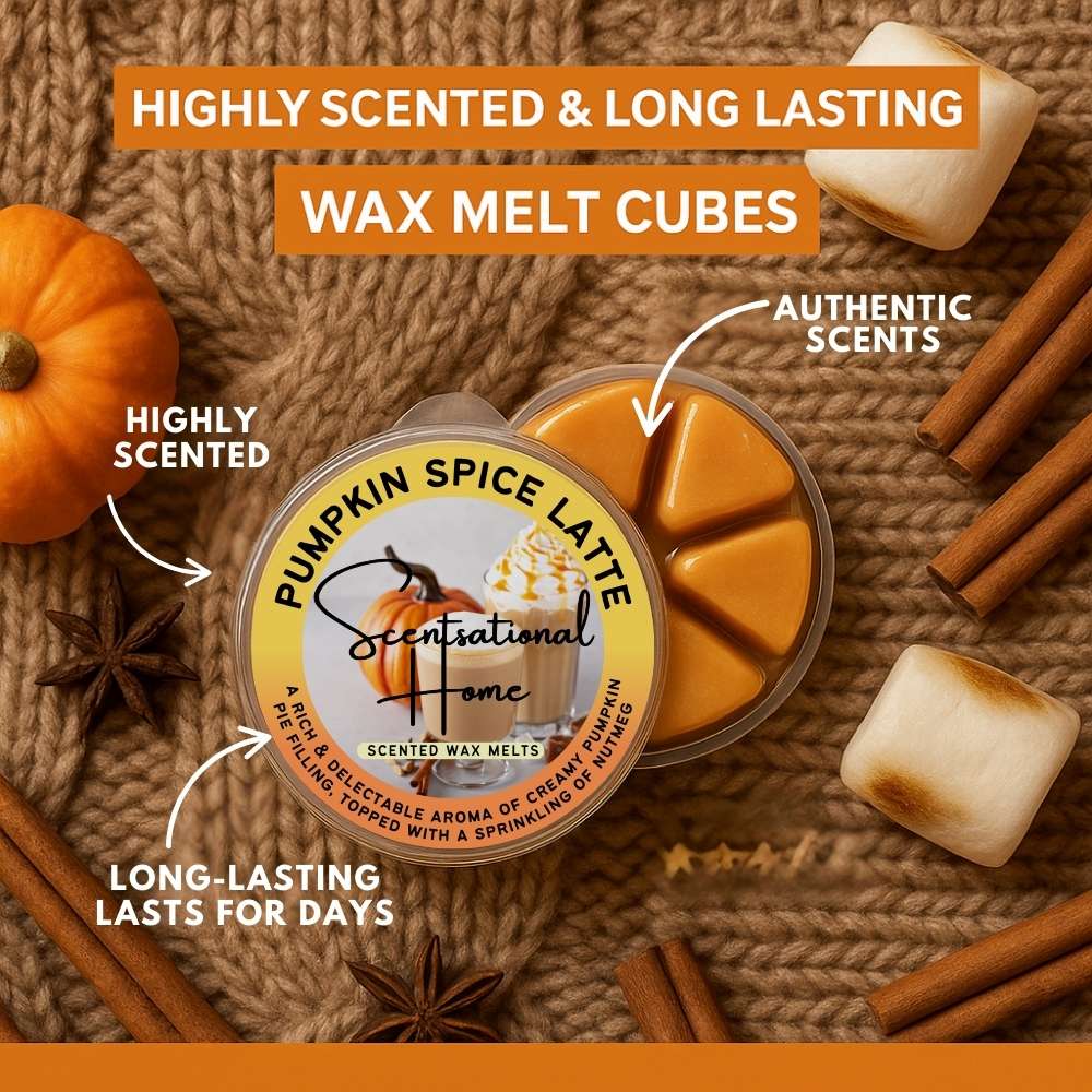 Pumpkin Spice Latte Wax Melt - Scentsational Home