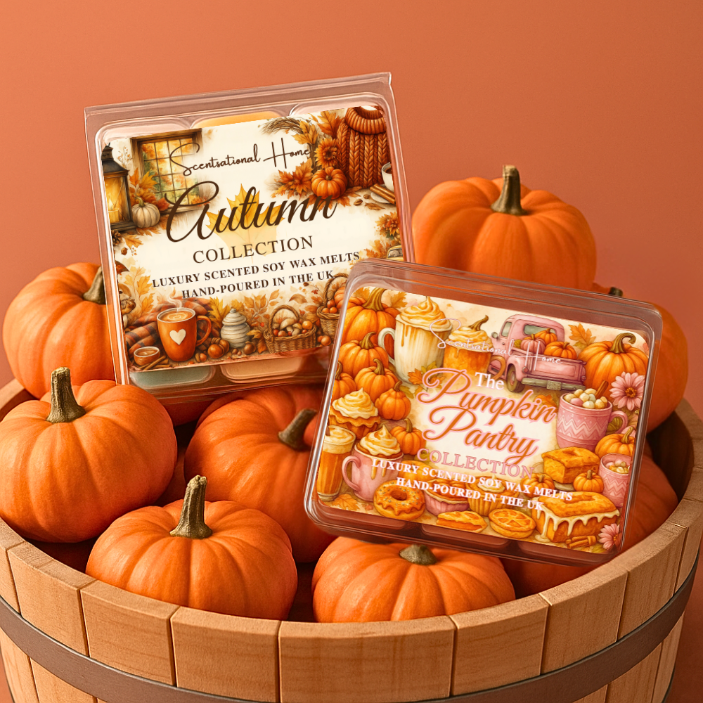 Cosy Season Duo | Autumn & Pumpkin Wax Melt Collection UK