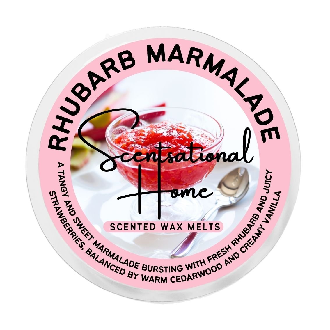 Rhubarb Marmalade Wax Melt - Scentsational Home