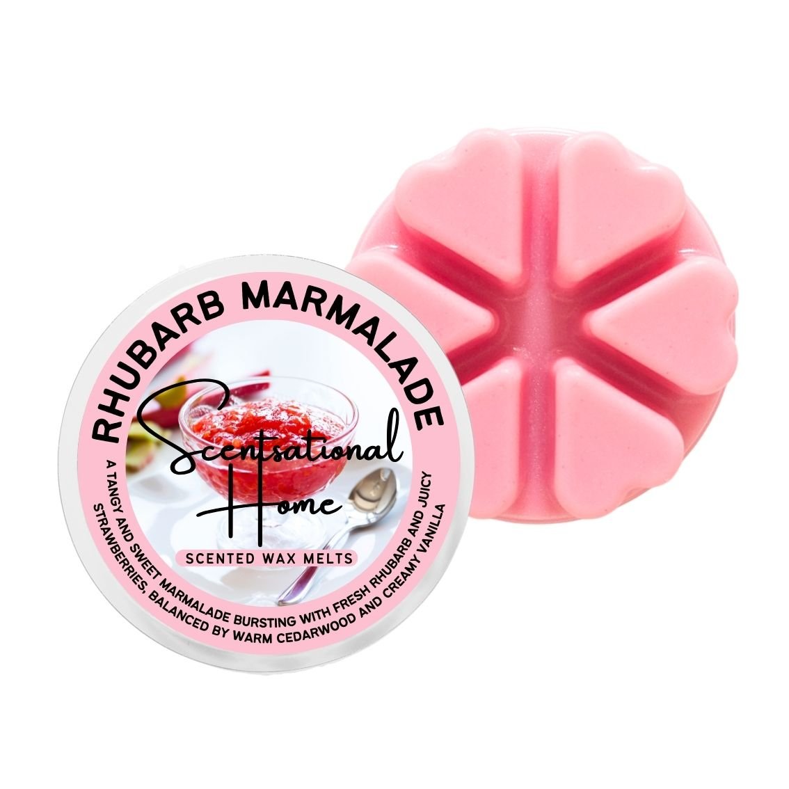 Rhubarb Marmalade Wax Melt - Scentsational Home