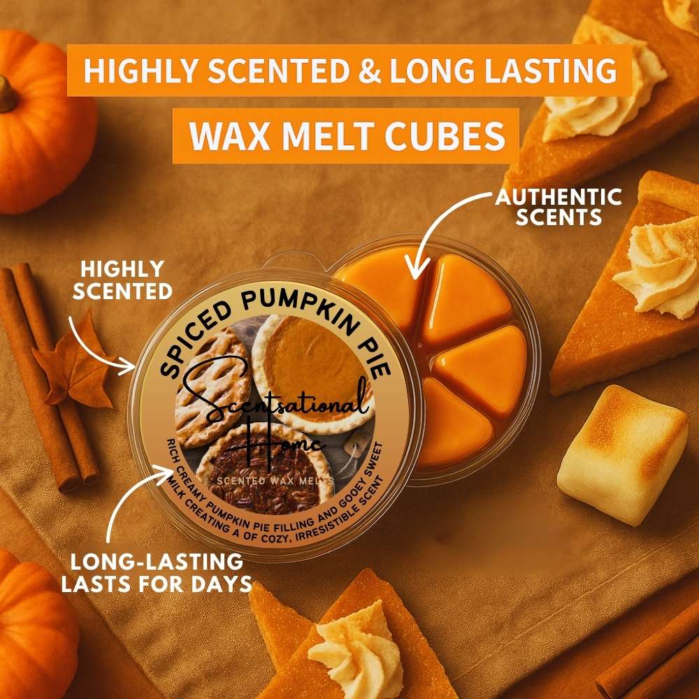 Spiced Pumpkin Pie Wax Melt - Scentsational Home