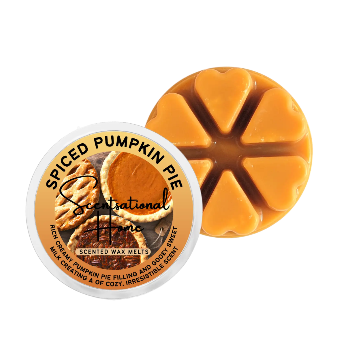 Spiced Pumpkin Pie Wax Melt - Scentsational Home