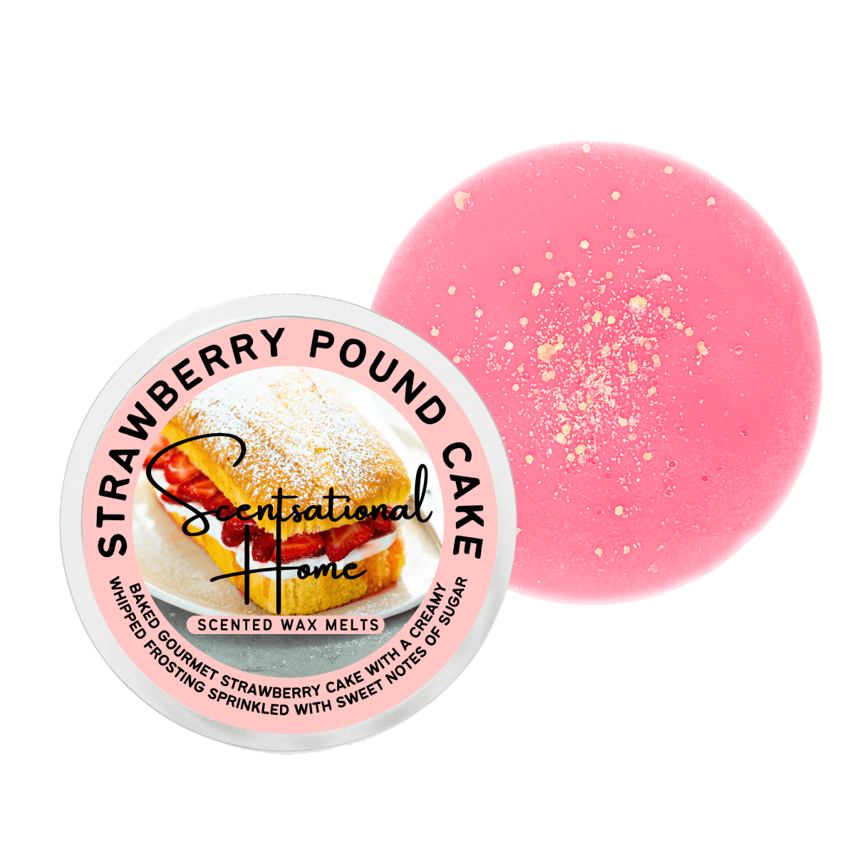Strawberry Pound Cake Wax Melt - Scentsational Home