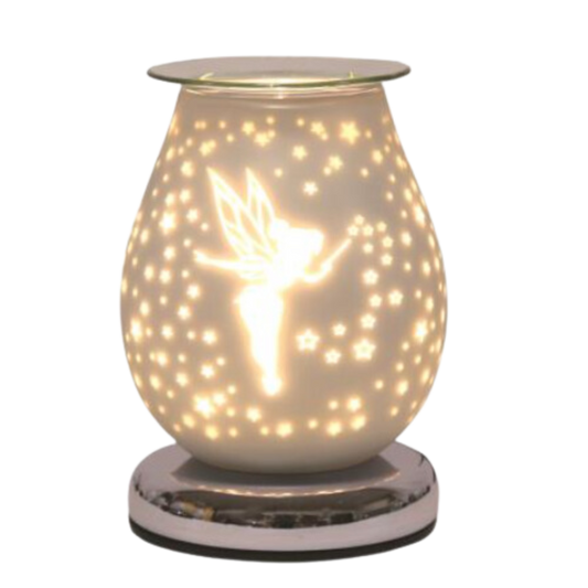 Fairy White Satin 3D Electric Wax Melt Warmer