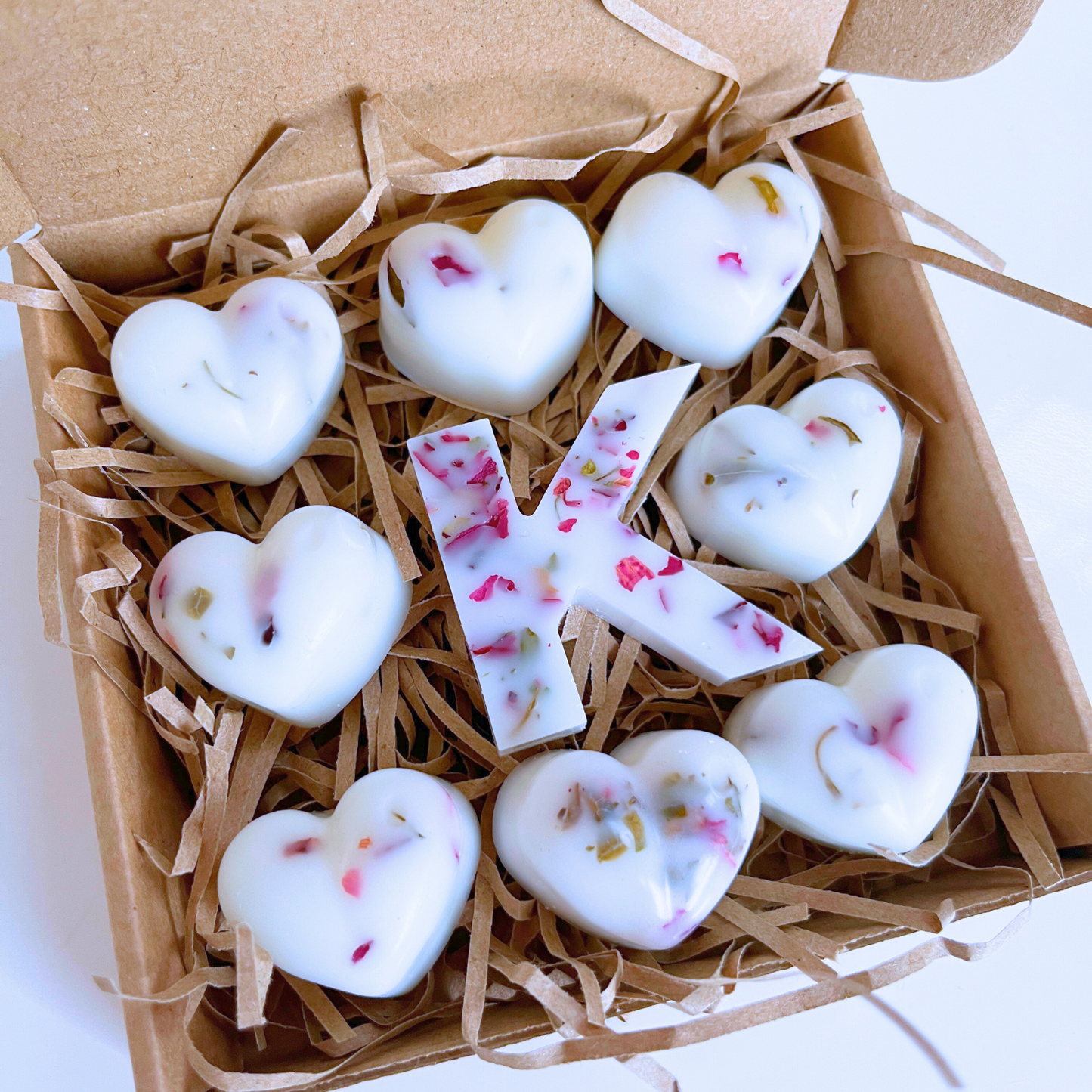 Personalised Love Heart Wax Melts