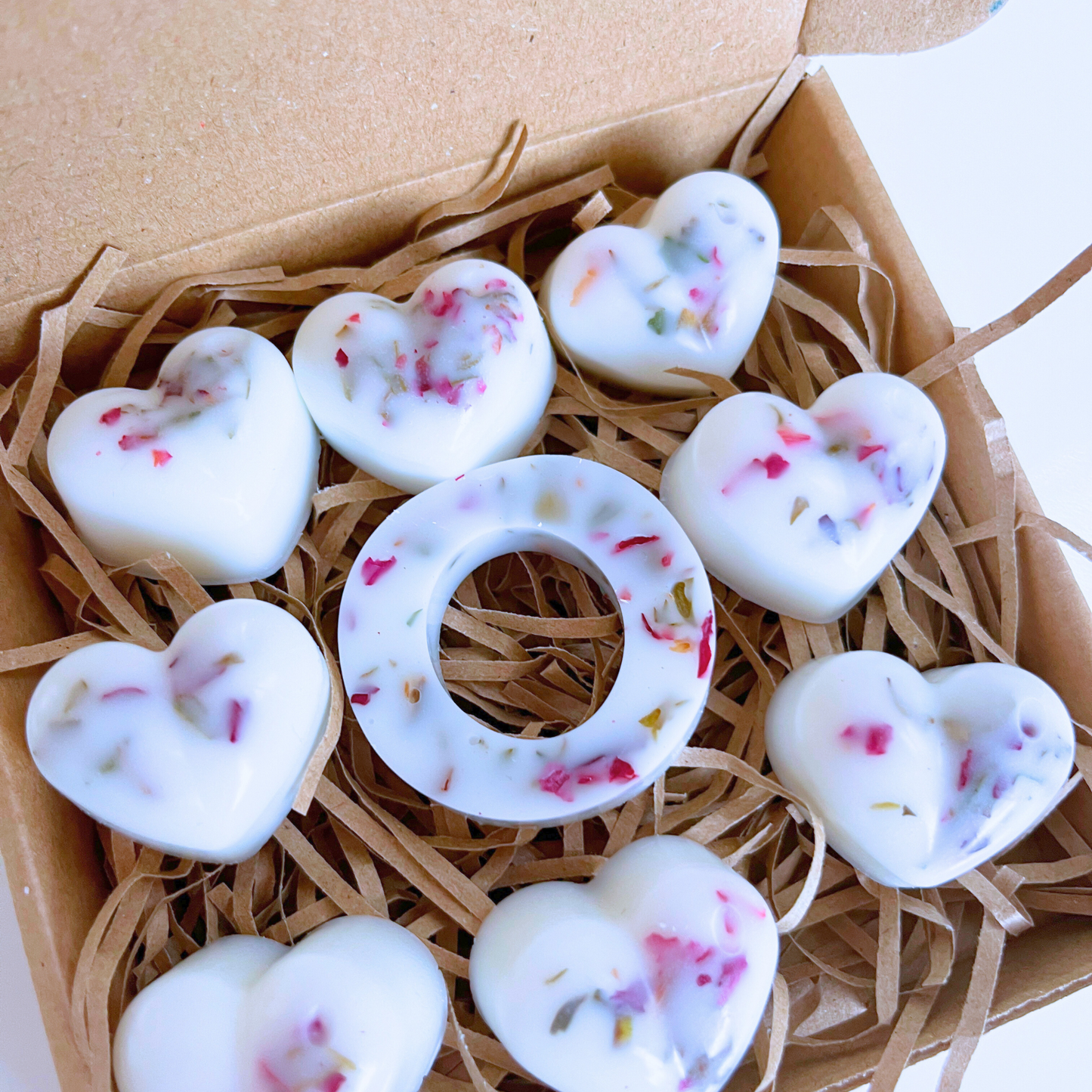 Personalised Love Heart Wax Melts