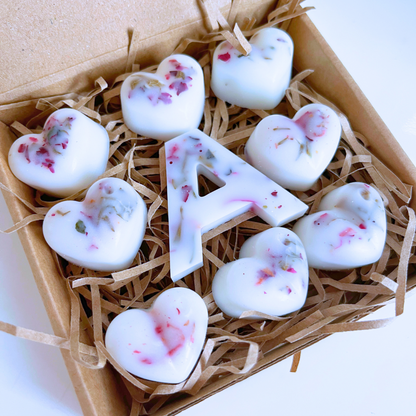 Personalised Love Heart Wax Melts