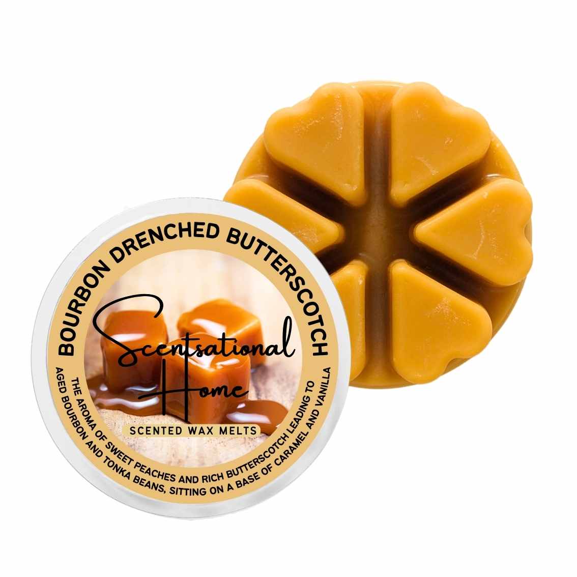 Bourbon Drenched Butterscotch Wax Melt *NEW*