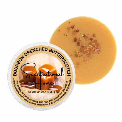 Bourbon Drenched Butterscotch Wax Melt *NEW*