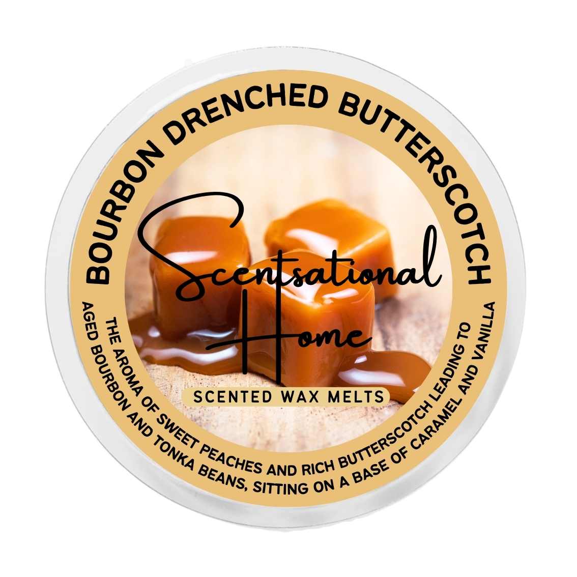 Bourbon Drenched Butterscotch Wax Melt *NEW*