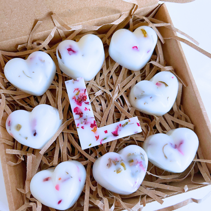 Personalised Love Heart Wax Melts