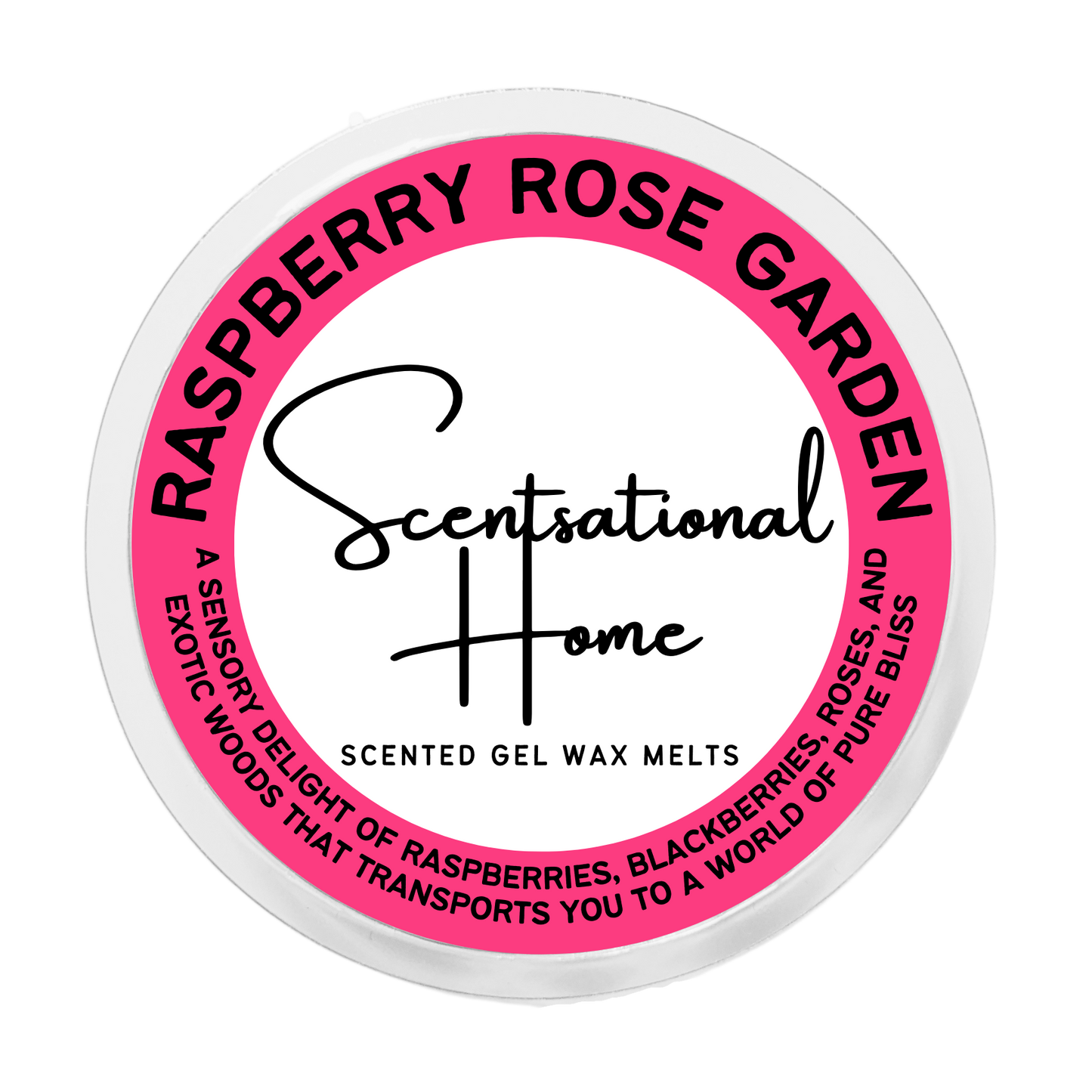 Raspberry Rose Garden Gel Wax Melt