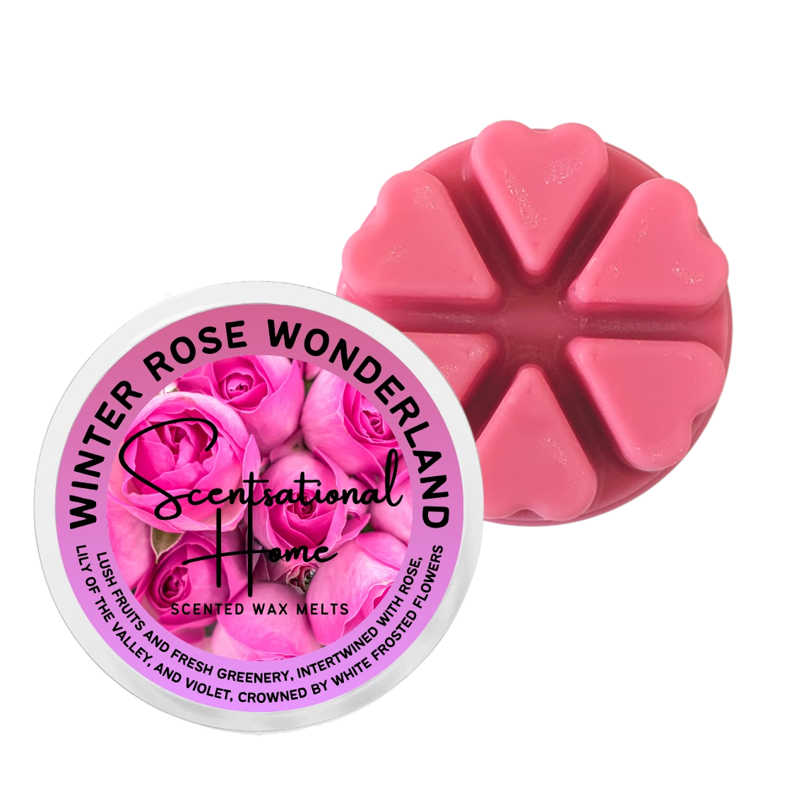 Winter Rose Wonderland Wax Melt