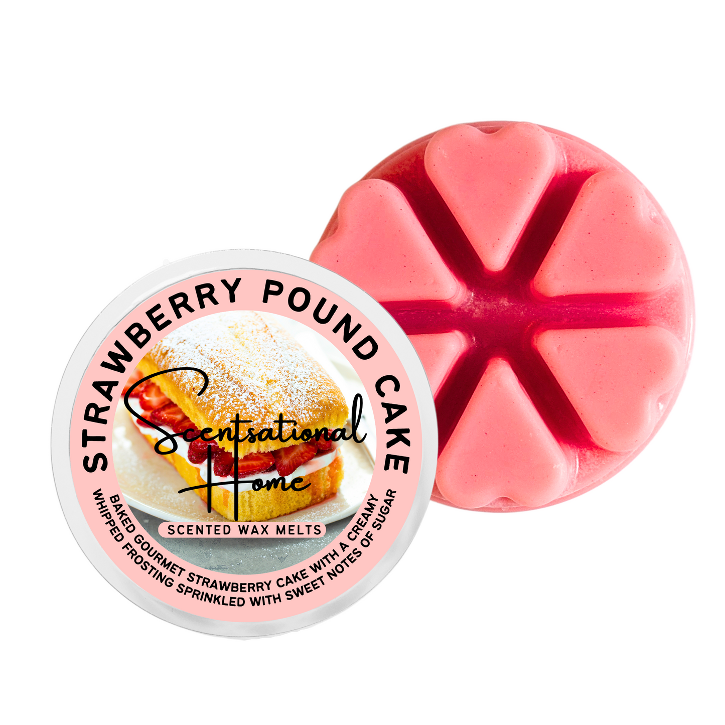 Strawberry Pound Cake Wax Melt