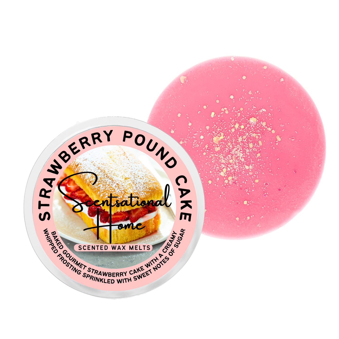 Strawberry Pound Cake Wax Melt