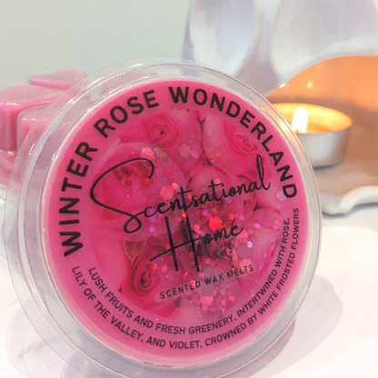 Winter Rose Wonderland Wax Melt