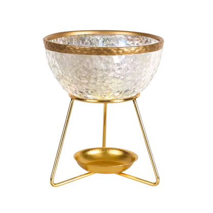 Clear Bowl Glass Wax Melt Burner