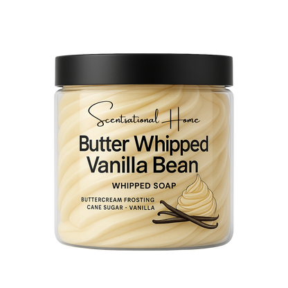 Butter Cream Vanilla Bean Whipped Soap