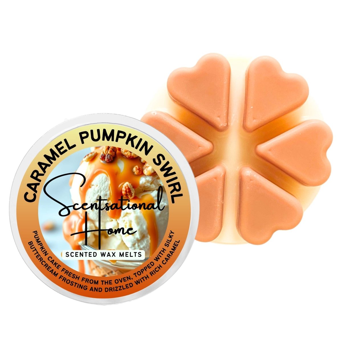 Caramel Pumpkin Swirl Wax Melts - Scentsational Home