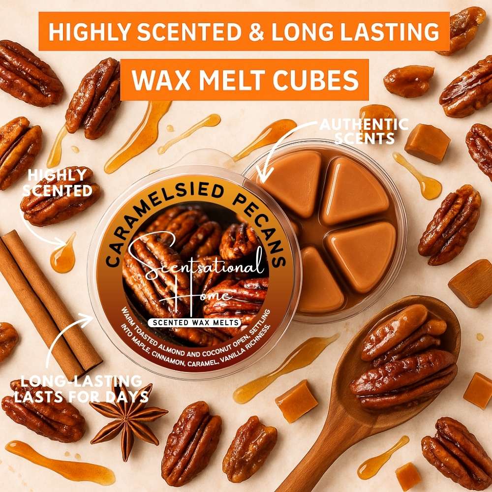 Caramelised Pecans Wax Melt - Scentsational Home