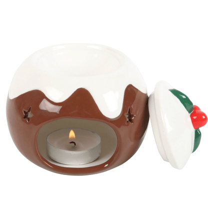 Christmas Pudding Wax Burner - Scentsational Home