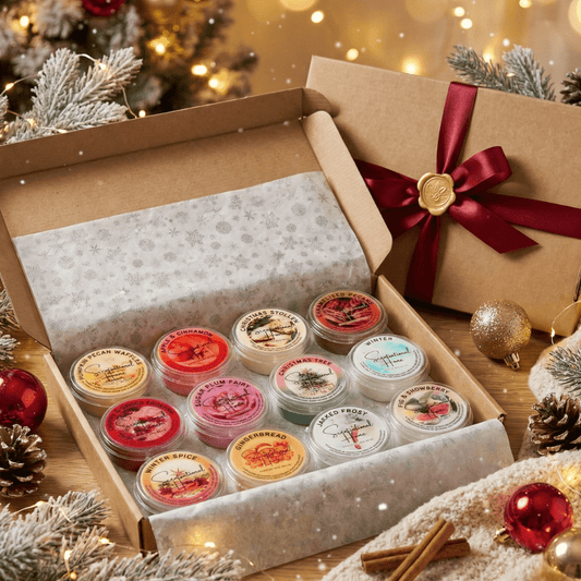 Christmas Wax Melt Collection Box | 12 Festive Scents | Limited Edition Gift Box - Scentsational Home