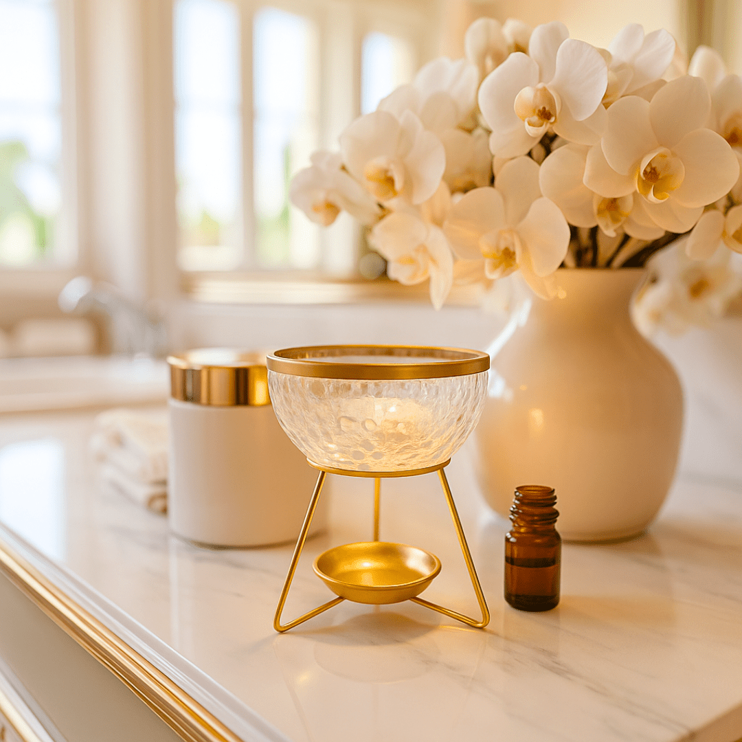 Clear Bowl Glass Wax Melt Burner - Scentsational Home