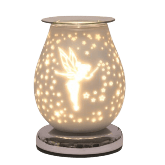 Fairy White Satin 3D Electric Wax Melt Burner - Scentsational Home