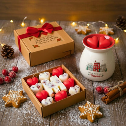 Gift Set: Personalised Wax Melts with Wax Warmer - Scentsational Home