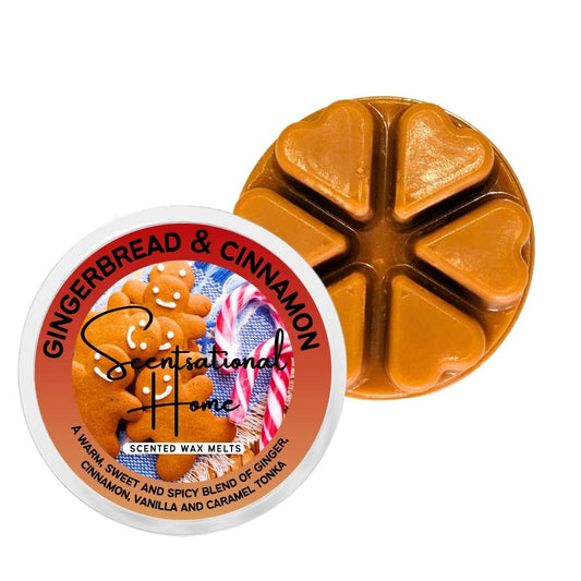 Gingerbread & Cinnamon Wax Melt - Scentsational Home