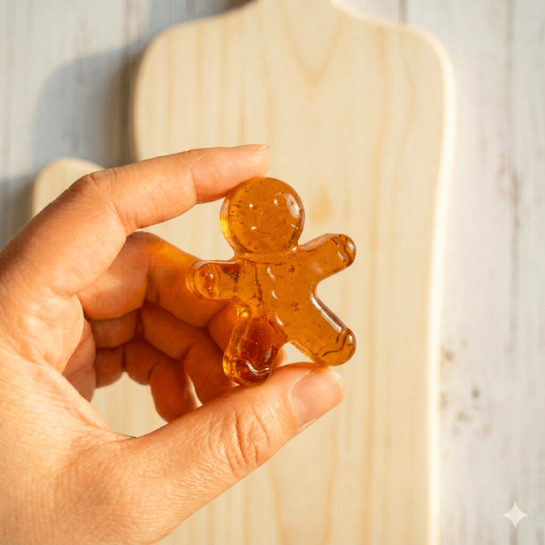 Gingerbread Gel Wax Melts with Gingerbread House Wax Warmer Set - Scentsational Home