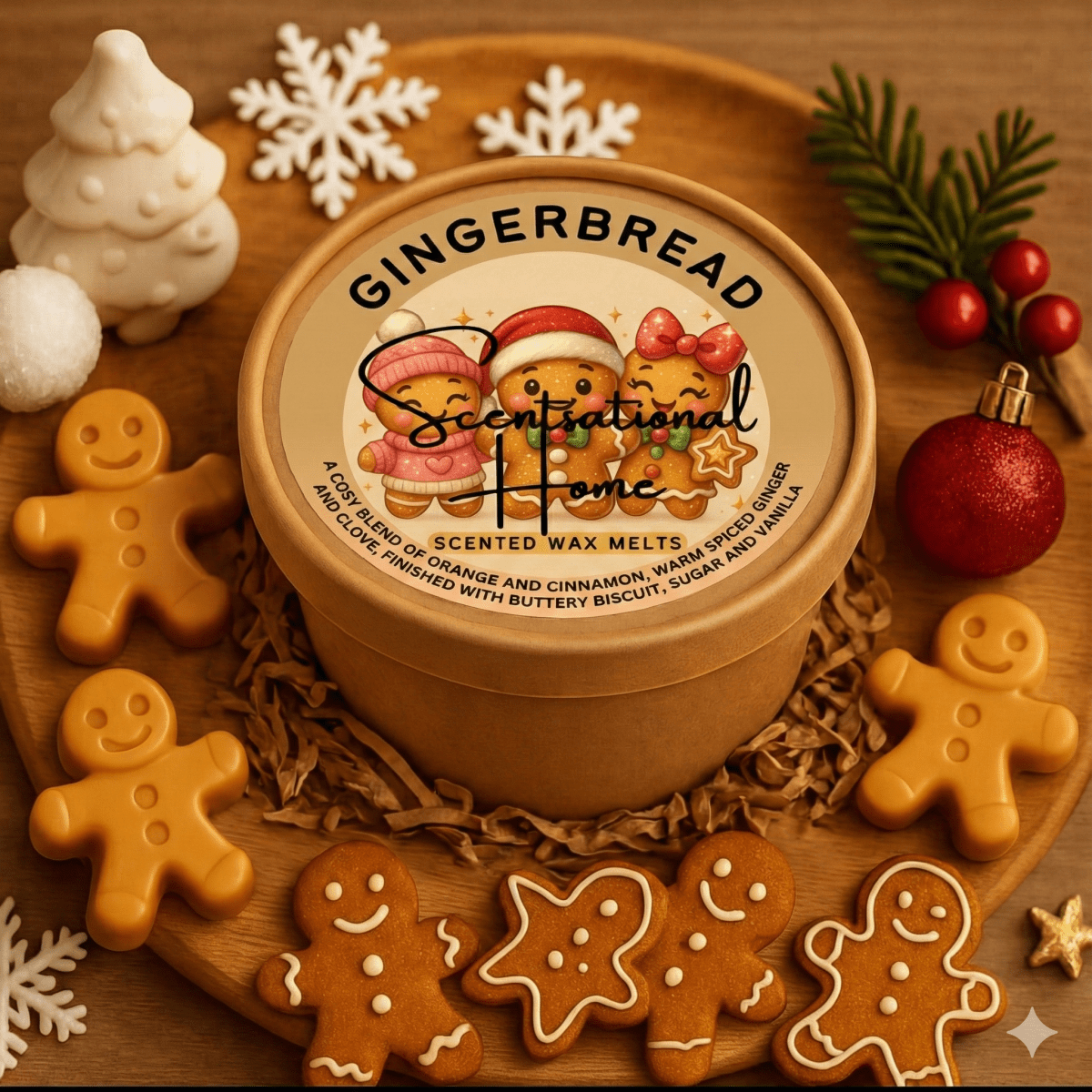 Gingerbread Wax Melt Collection - Scentsational Home