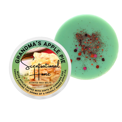 Grandma's Apple Pie Wax Melt - Scentsational Home