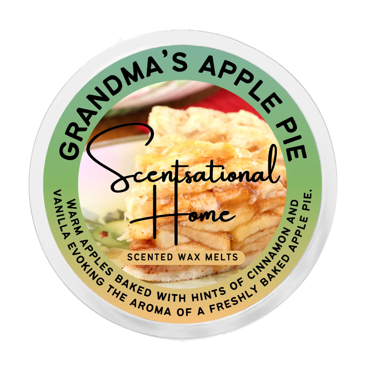 Grandma's Apple Pie Wax Melt - Scentsational Home