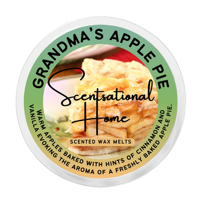 Grandma's Apple Pie Wax Melt - Scentsational Home