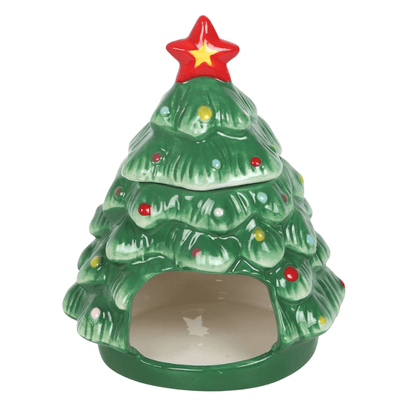 Green Christmas Tree Wax Burner - Scentsational Home