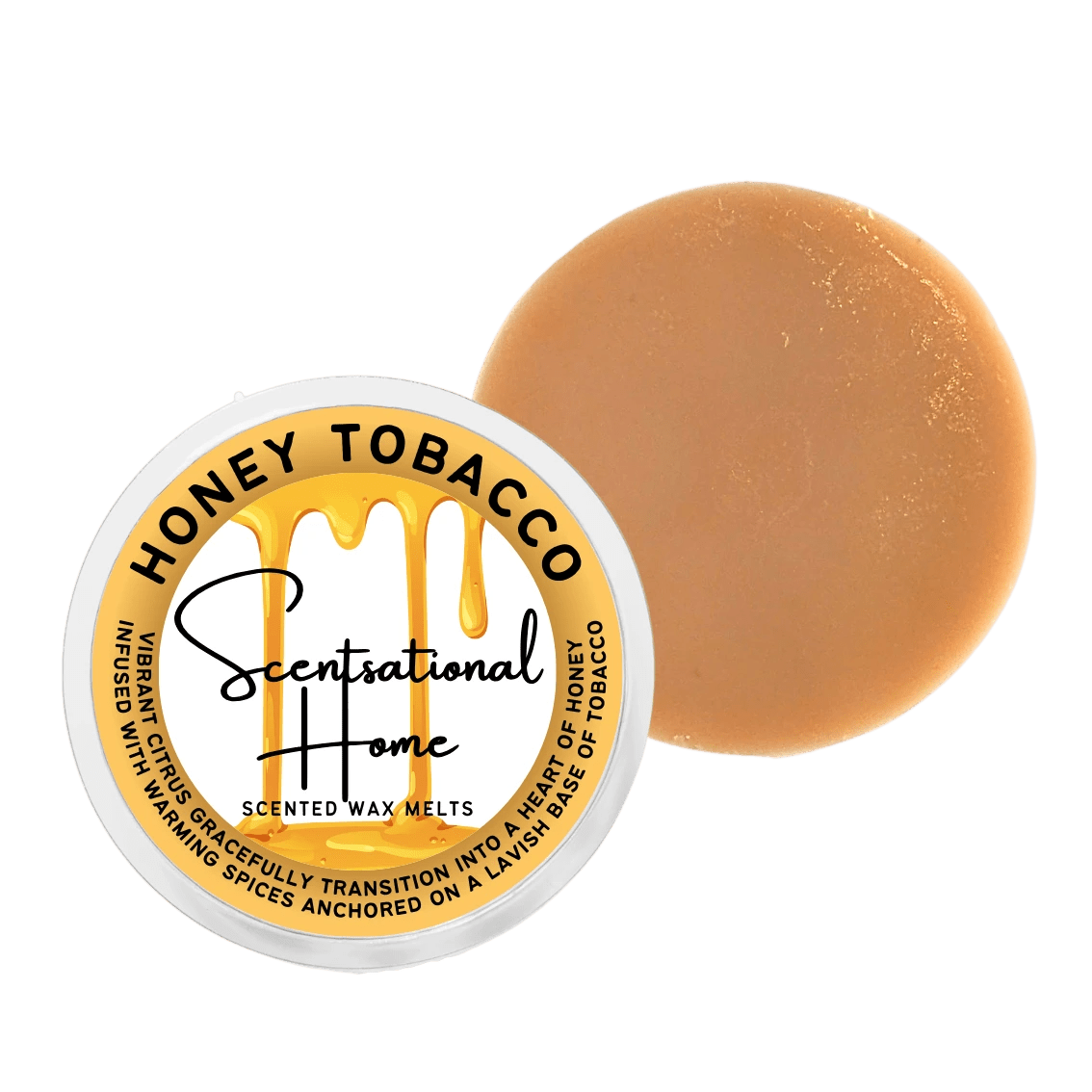Honey Tobacco Wax Melt - Scentsational Home