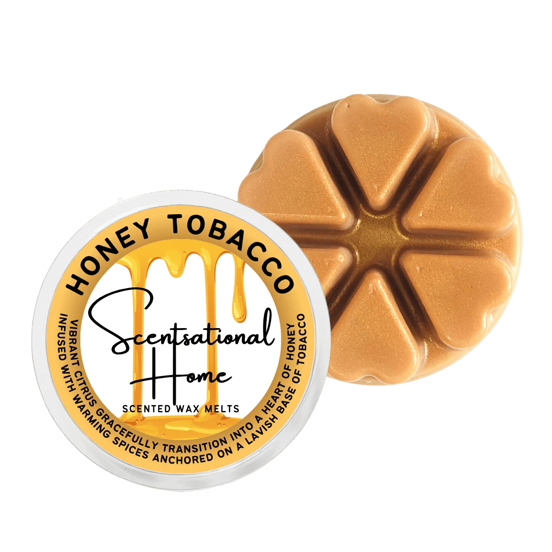 Honey Tobacco Wax Melt - Scentsational Home