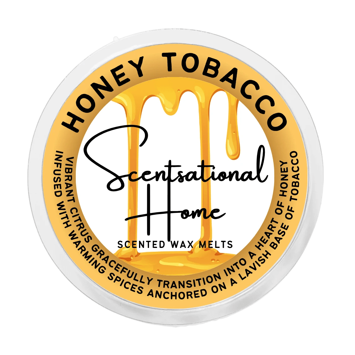 Honey Tobacco Wax Melt - Scentsational Home