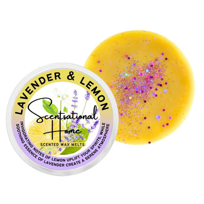Lavender & Lemon Wax Melt - Scentsational Home